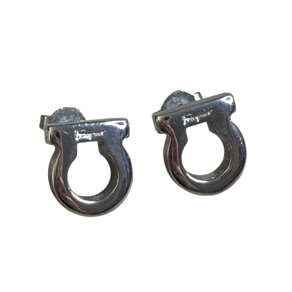 Salvatore Ferragamo Silver Earrings - Picture 2 of 4